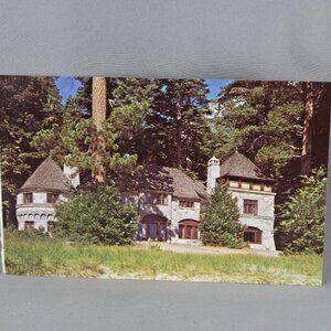 Vintage Postcard - Vikingsholm Building Lake Tahoe - Dexter Press